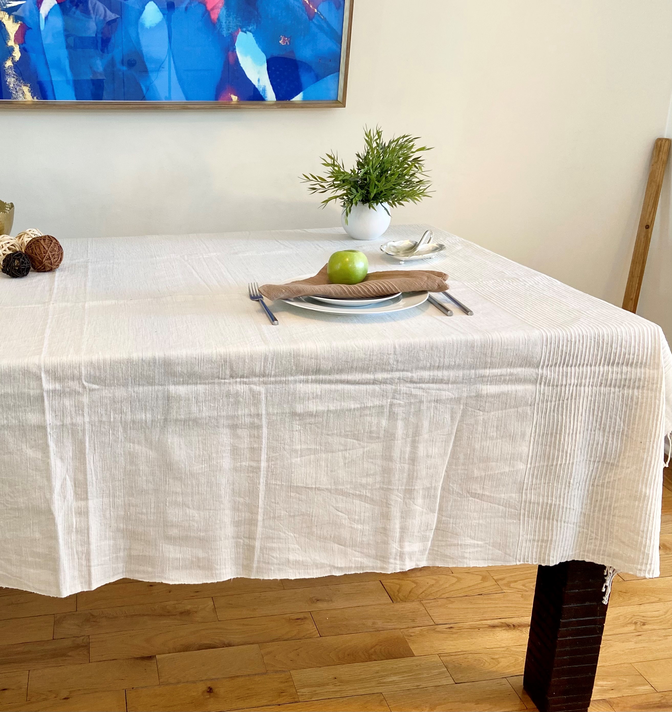Nappe de Table Naturelle carrée-0