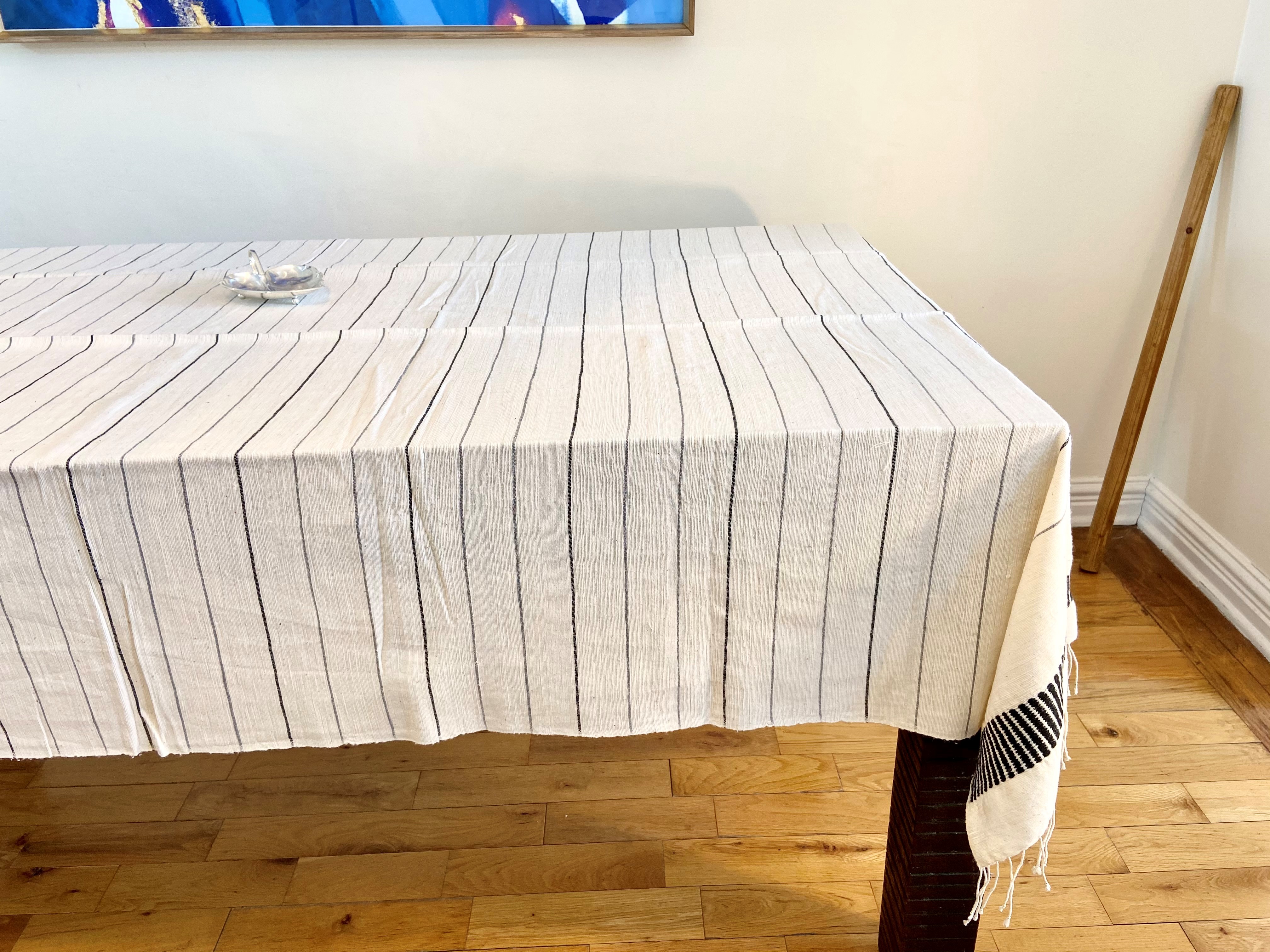 Nappe de Table Axum carrée - grise-0