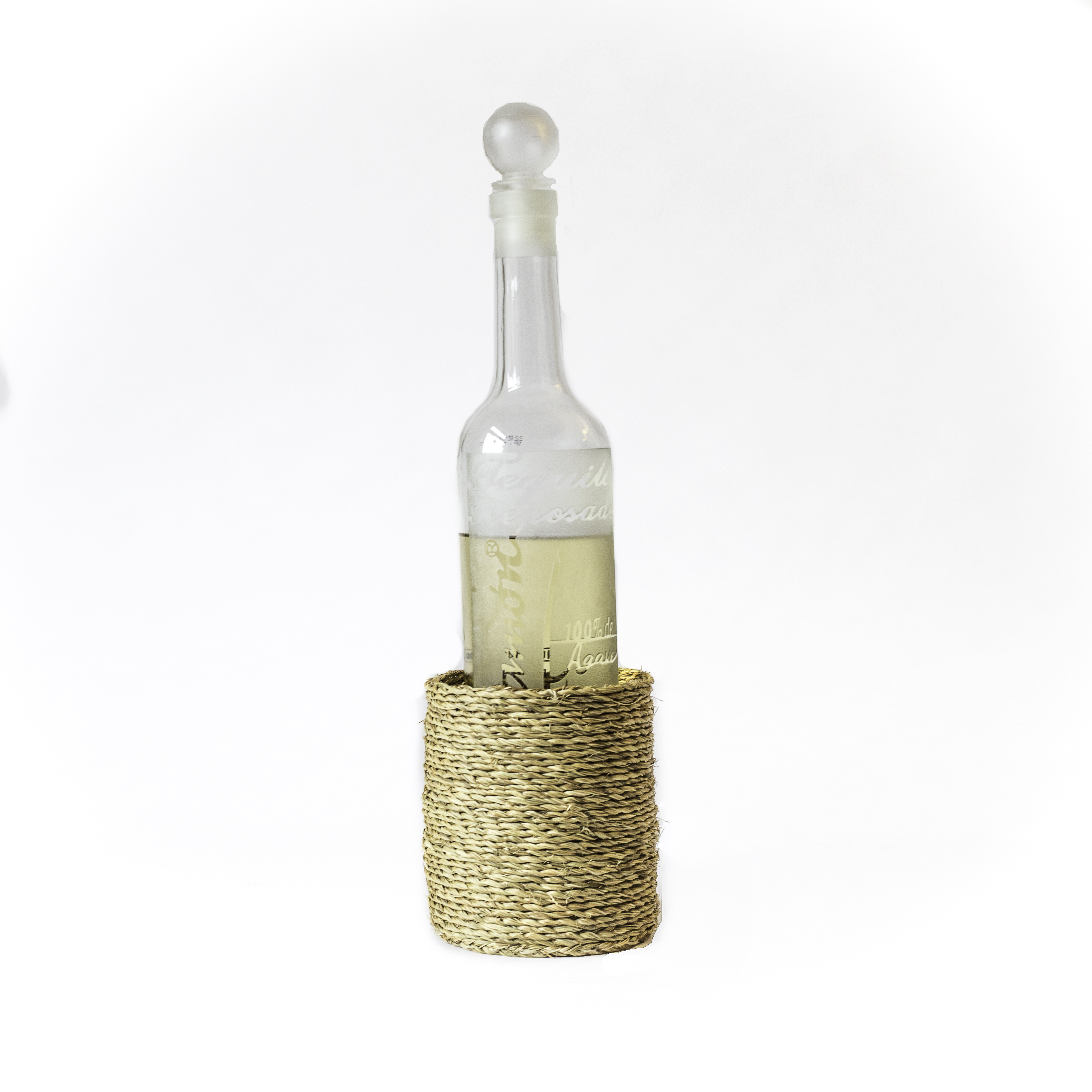 Grass wine bottle holder-838