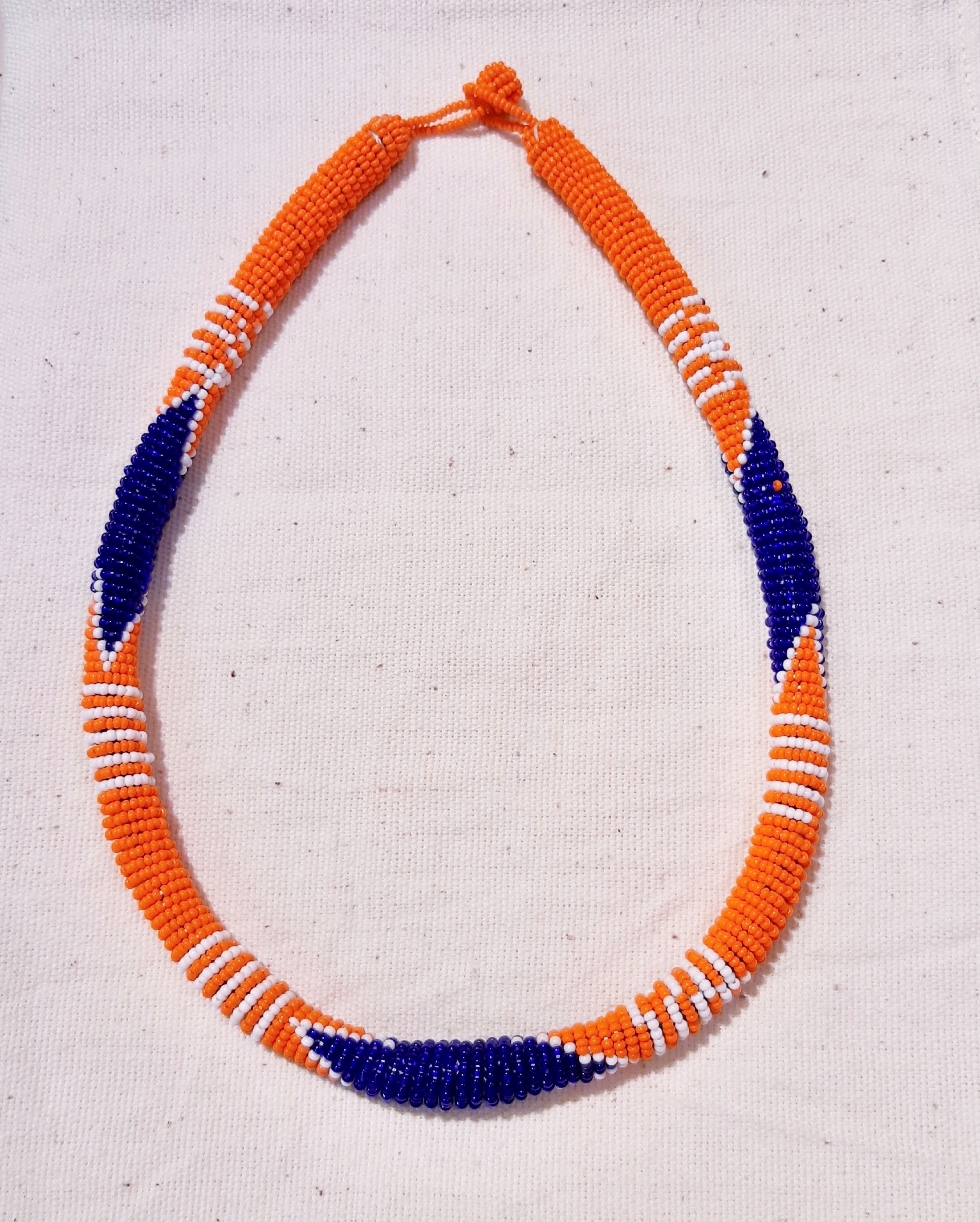 Samankha necklace - orange-0